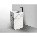 Умывальник отдельно стоящий Fiandre Aqua Maximum 50x50 (GF 5050 Up&Down with pedestal) - Фото 1